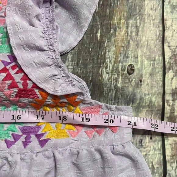 THML Embroidered Sleeveless Top - Picture 9 of 9